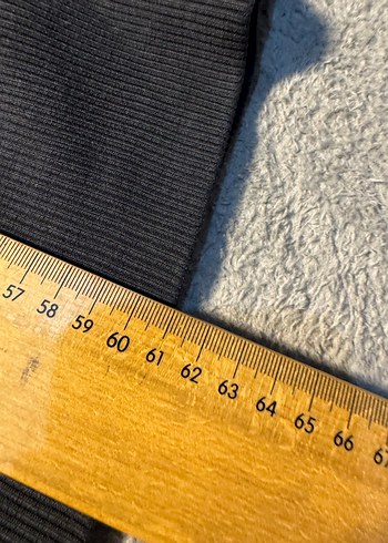 Kapüşonlu Baskılı Gri Kız Sweatshirt - Görsel 5