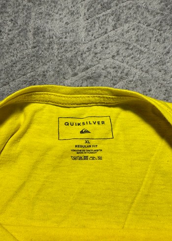Quiksilver Sarı Kısa Kollu Erkek Tişört - Görsel 3