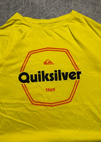 Quiksilver Sarı Kısa Kollu Erkek Tişört - Görsel 2