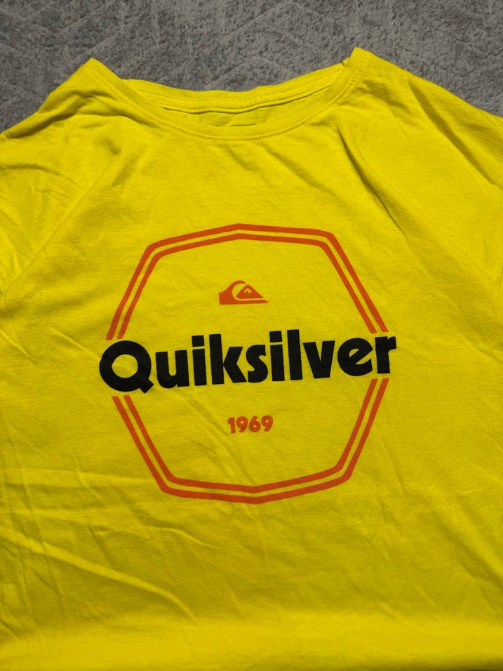 Quiksilver Sarı Kısa Kollu Erkek Tişört - Görsel 2