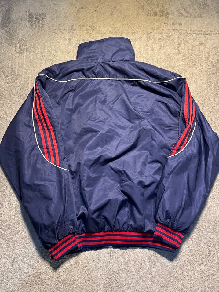 Erkek Lacivert Spor Rüzgarlık Mont - Görsel 4