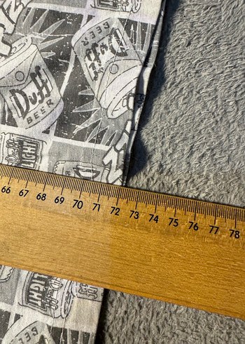 Gri Baskılı Kısa Kollu - Görsel 5