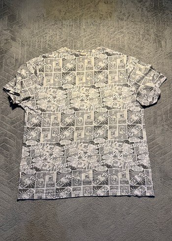 Gri Baskılı Kısa Kollu - Görsel 4