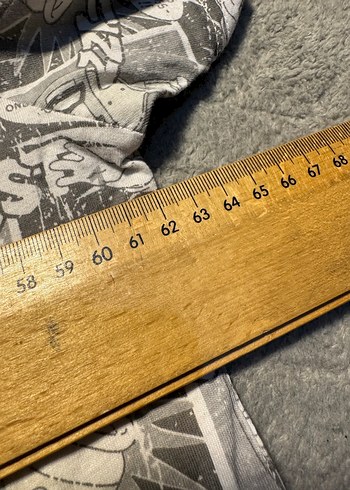 Gri Baskılı Kısa Kollu - Görsel 6