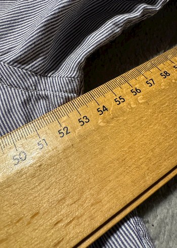 Gri Keten Erkek Gömlek Uzun Kollu - Görsel 6