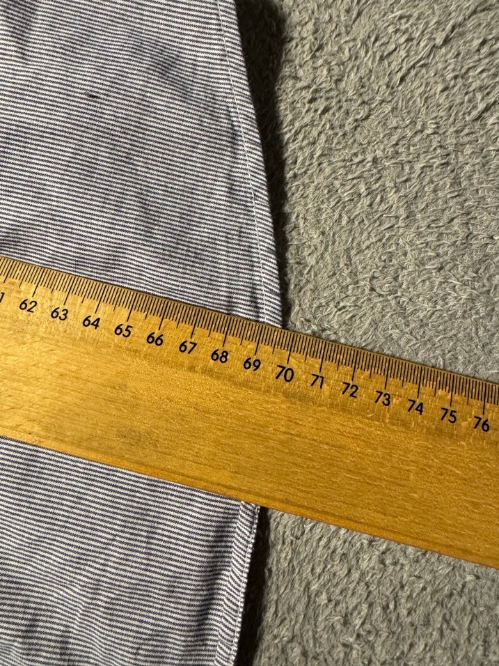 Gri Keten Erkek Gömlek Uzun Kollu - Görsel 5