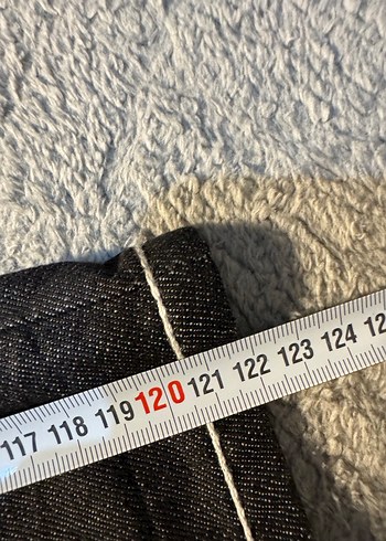 Gri Baskılı Bol Kesim Erkek Kot Pantolon - Görsel 5