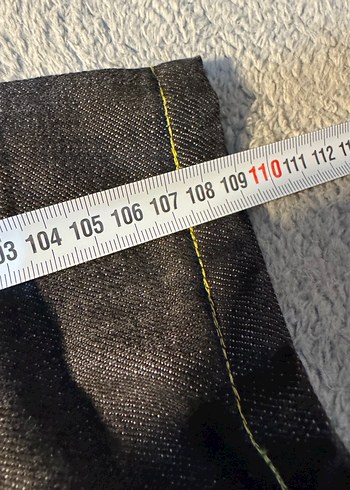 Gri Baskılı Loose Fit Erkek Denim Pantolon - Görsel 5