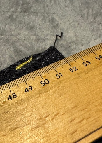 Kemer Detaylı Gri Desenli Erkek Kot Pantolon - Görsel 7