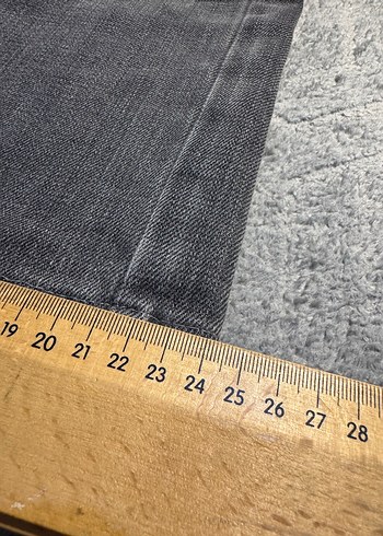 Gri Baskılı Erkek Kot Pantolon - Görsel 6