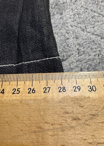 Altın Baskılı Erkek Kot Pantolon - Görsel 6