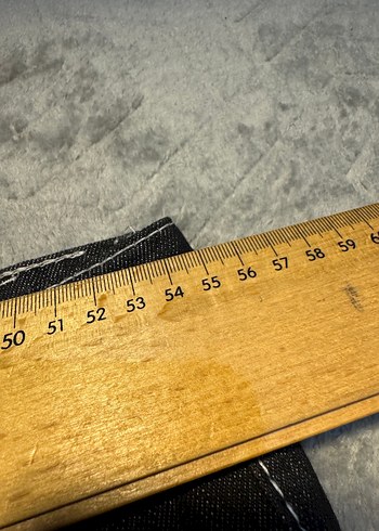 Altın Baskılı Erkek Kot Pantolon - Görsel 7