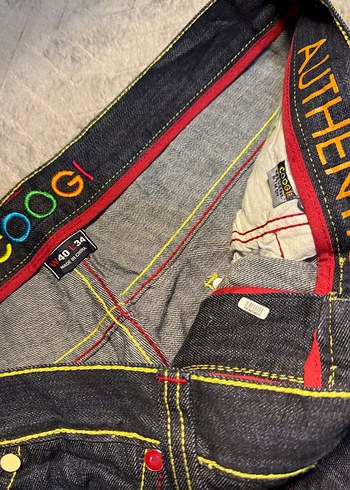 Nakışlı Kemerli Erkek Kot Pantolon - Görsel 4