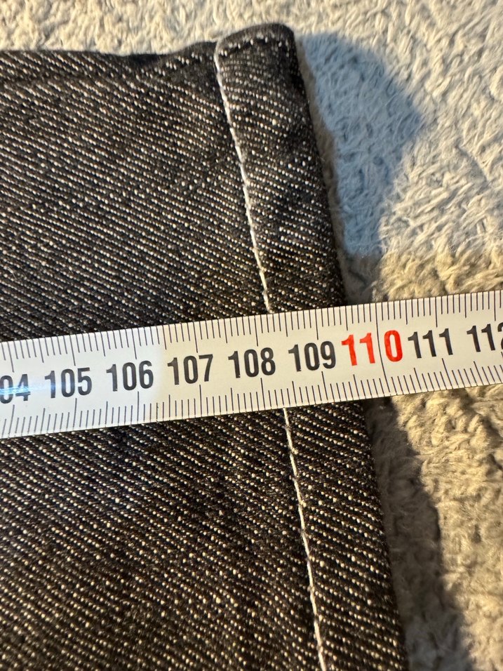 Nakışlı Gri Erkek Kot Pantolon - Görsel 4