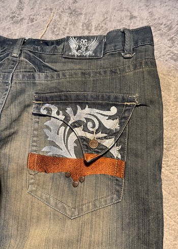 Pislick rap Ecko mek denim ed hardy y2k hiphop afflicton - Görsel 2