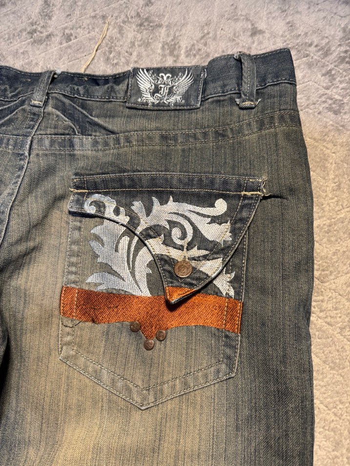 Pislick rap Ecko mek denim ed hardy y2k hiphop afflicton - Görsel 2