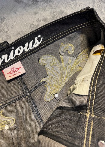 Pislick rap Ecko mek denim ed hardy y2k hiphop afflicton - Görsel 3