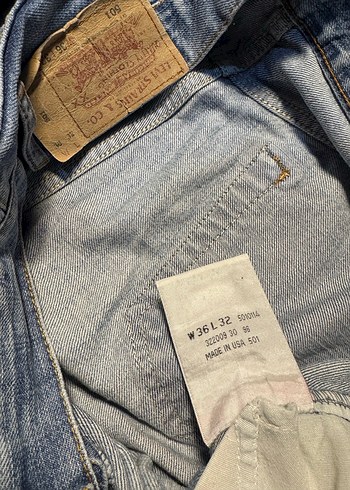 Gri Erkek Denim Bol Kesim Pantolon - Görsel 4