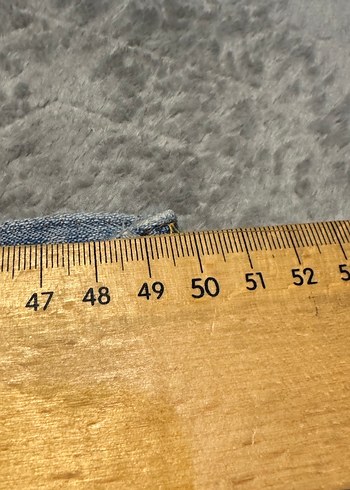 Sarı Kanatlı Sırtta Kemerli Erkek Jean - Görsel 7