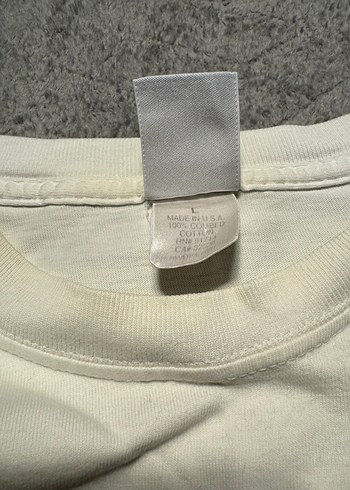 Armani Exchange Beyaz Baskılı Oversize Tişört - Görsel 4