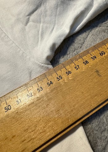 Armani Exchange Beyaz Baskılı Oversize Tişört - Görsel 7