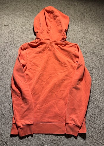 Turuncu Baskılı Kadın Sweatshirt - Görsel 4