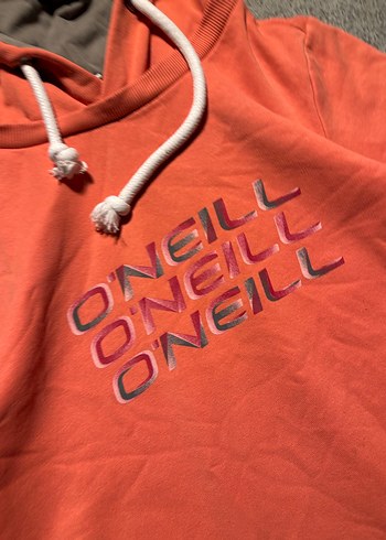 Turuncu Baskılı Kadın Sweatshirt - Görsel 2