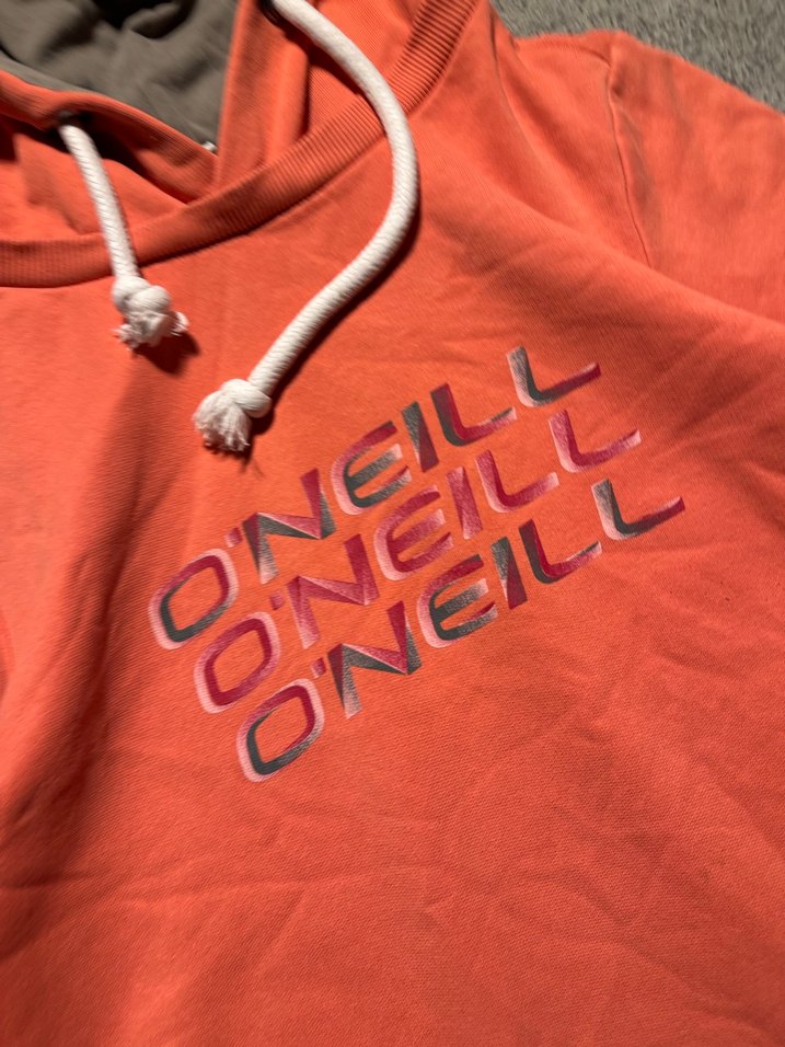 Turuncu Baskılı Kadın Sweatshirt - Görsel 2