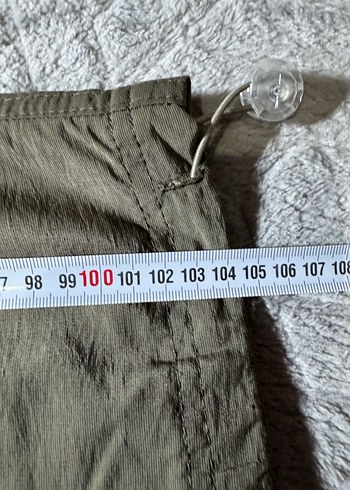 Kadın Keten Salaş Midi Pantolon - Görsel 5