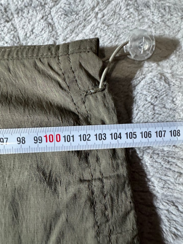 Kadın Keten Salaş Midi Pantolon - Görsel 5