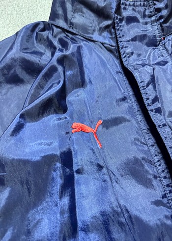 Erkek Lacivert Kırmızı Fermuarlı Rüzgarlık - Görsel 2