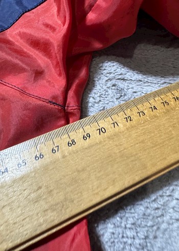 Erkek Lacivert Kırmızı Fermuarlı Rüzgarlık - Görsel 7