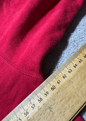 Kırmızı Erkek Oversize Sweatshirt - Görsel 6