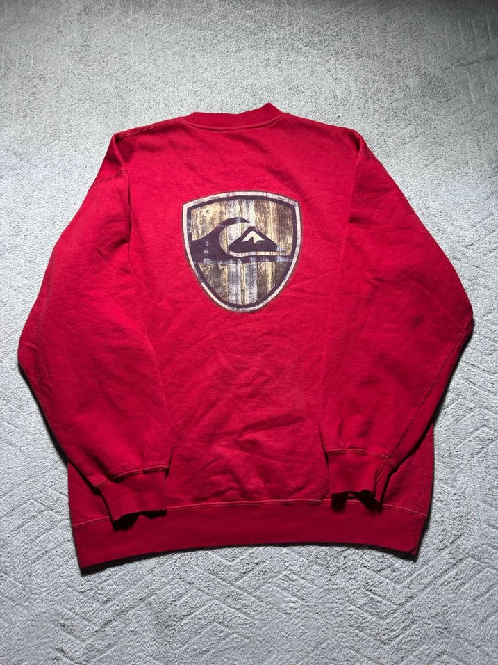 Kırmızı Erkek Oversize Sweatshirt - Görsel 4