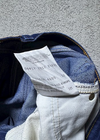 Erkek Lacivert Regular Fit Denim Pantolon - Görsel 4