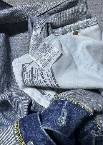 Erkek Lacivert Rahat Kesim Denim Pantolon - Görsel 4