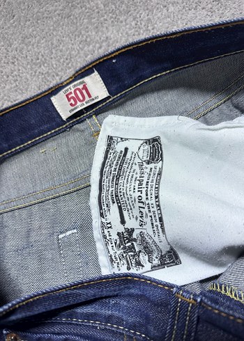 Düz Kesim Lacivert Denim Erkek Kot Pantolon - Görsel 4