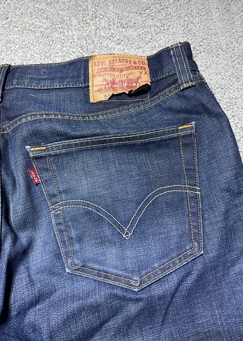 Düz Kesim Lacivert Denim Erkek Kot Pantolon - Görsel 2