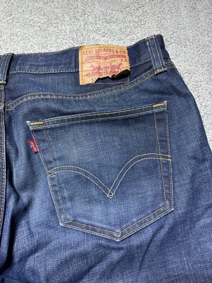 Düz Kesim Lacivert Denim Erkek Kot Pantolon - Görsel 2