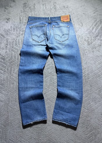Levis Erkek Mavi Denim Bol Kesim Jean