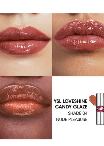  Beden altın Renk Yves Saint Laurent ikili