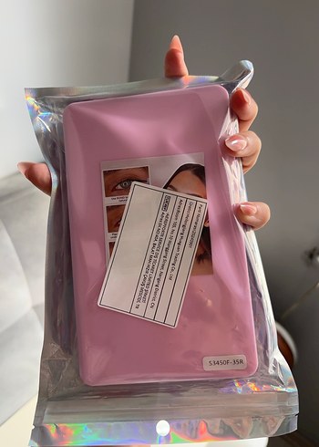 Pastel Pembe Takma Kirpik Seti