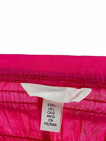 l Beden pembe Renk H&M Kısa Elbise %70 İndirimli.