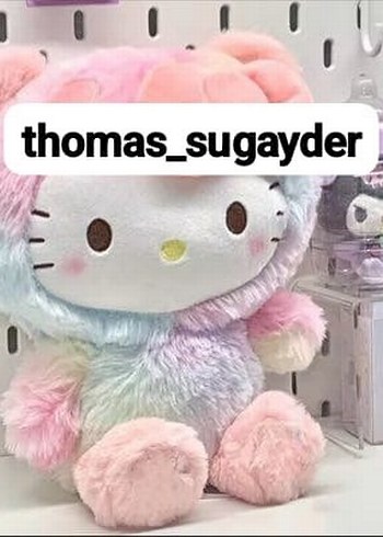 Pastel Renkli Pembe Peluş Oyuncak