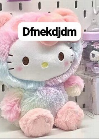 Pastel Renkli Çok Renkli Peluş Oyuncak