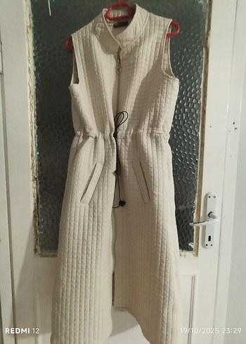 Bohem Tarzı Kahverengi ve Gri Yelek - Görsel 2