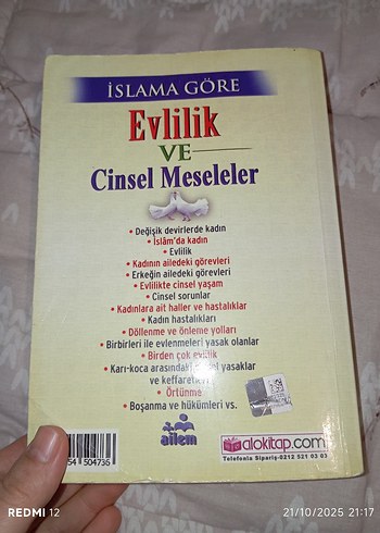 İslama Göre Evlilik ve Cinsel Meseleler Kitabı - Görsel 2