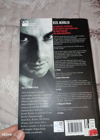Kızıl Nehirler - Jean-Christophe Grangé - Görsel 2