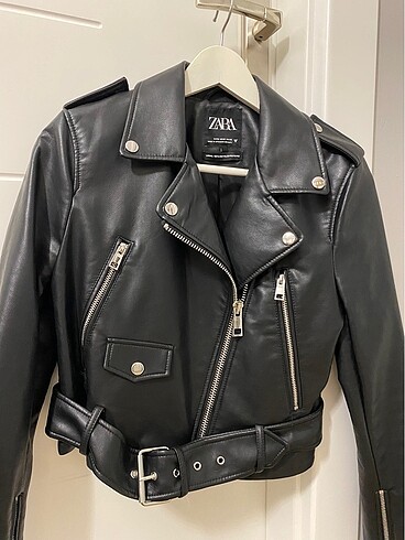 Zara Biker Deri Ceket