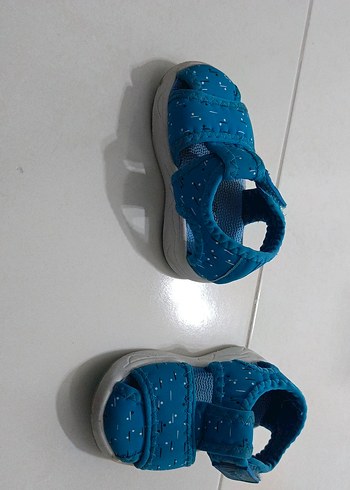 Vicco Mavi Erkek Çocuk Cırt Cırtlı Terlik